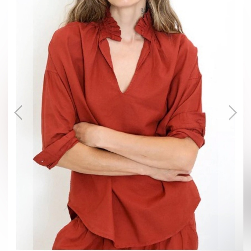 A Shirt Thing PENELOPE CABO Blouse Size Small